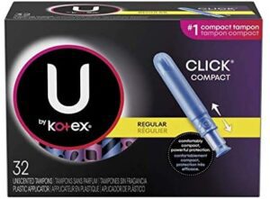 U By Kotex Tampns Clck Reg Big Pak*
