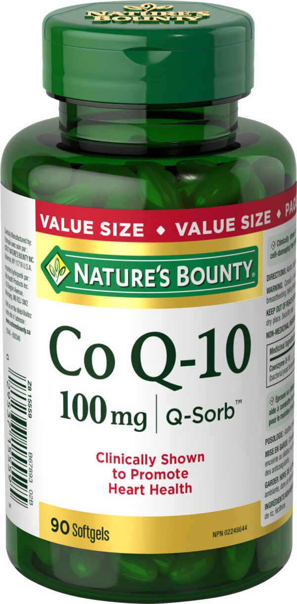 Nature’s Bounty Q-sorb Co Q10 Vitamins And Minerals