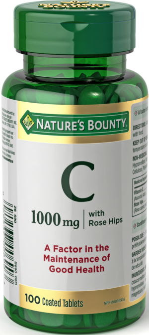 Nature's Bounty Vitamin C With Rose Hips