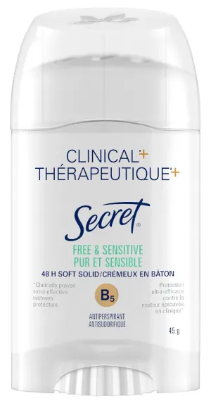 Secret Clinical Str Hypoalrgnc