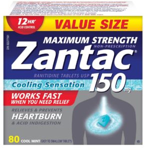 ZANTAC E/S 150MG COOL MINT TAB Antacids / Laxatives