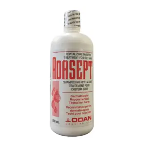Odan Adasept Revitalizing Shampoo Treatment for Oily Hair (500 mL)