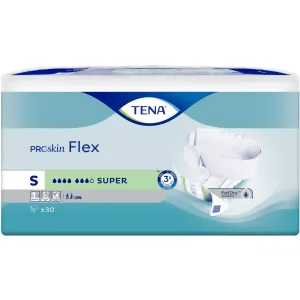 TENA ProSkin Flex Maxi Belted Unisex Briefs for Adult Incontinence, Heavy Absorbency, Size Small, 30ct