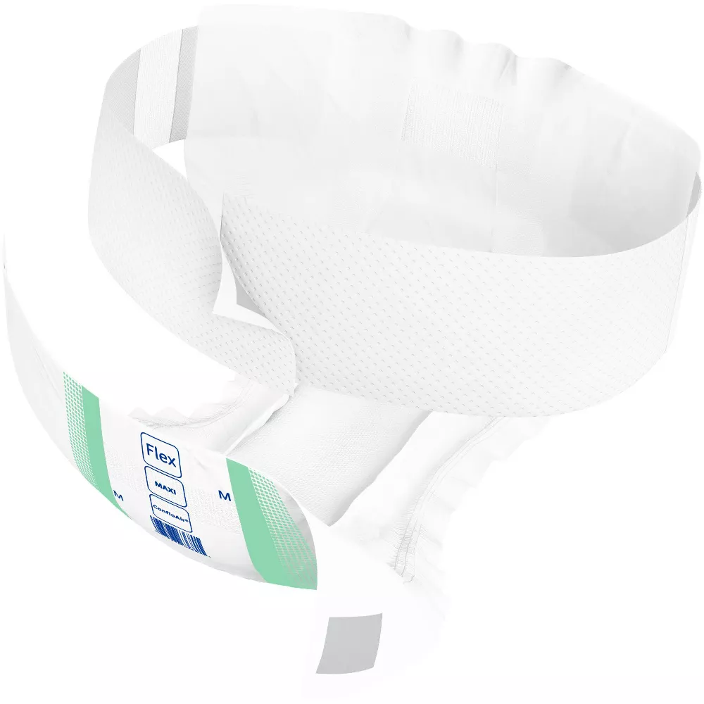TENA ProSkin Flex Maxi Belted Unisex Briefs for Adult Incontinence, Heavy Absorbency, Size Large, 16ct - Image 2