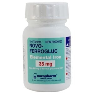 Novo-ferrous Gluconate 300mg *