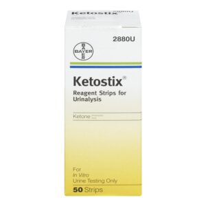 Ketostix Reagent Strips For Urinalysis Point-of-Care Testing