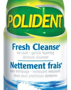 Polident Frsh Clnse Denture Cleaners and Adhesives