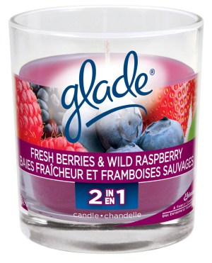 Glade Cndl 2in1 Berry/wld Rspb