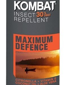 Kombat Max Defense 30% Deet Insect Repellent and Bite Care