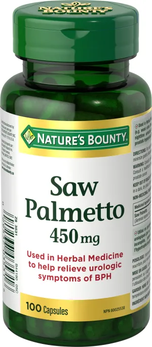 Nature's Bounty Saw Palmetto