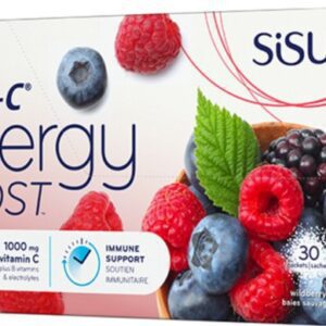 Sisu Ester-c Energy Boost Wildberry VITAMINS, DIET & FOOD SUPPLIMENTS