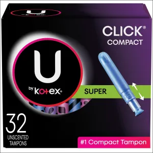 U By Kotex TAMPNS CLCK SUP BIG PAK*