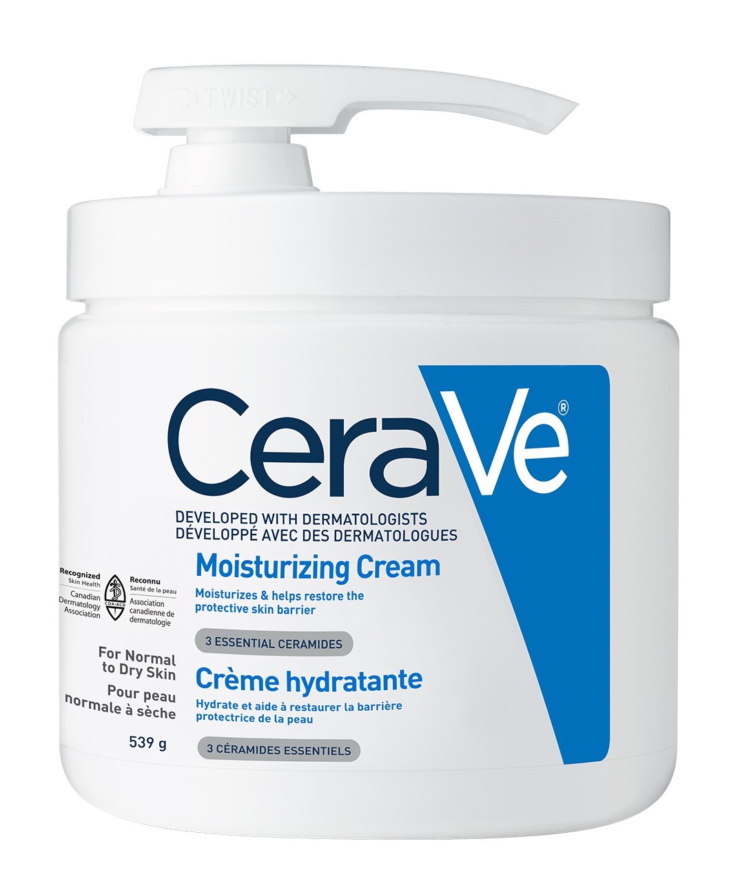 Cerave Moistrzng Cream W/pump CTC Health