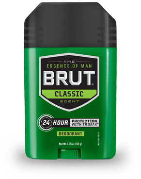 Brut Oval Deodorant Oval Solid 2.25 Oz