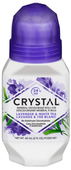 Crystal Body Roll On Lav &wtea