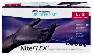 Medpro Pwd Free Exam Blk Glv L