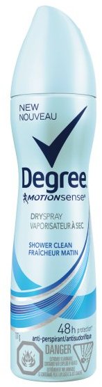 Degree L Dry Spry Shower Clean