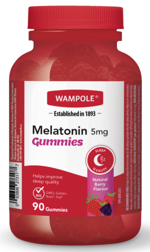Wampole Melatonin Gummies Bry Flav