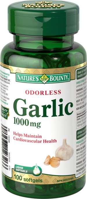 Nature's Bounty Odourless Garlic