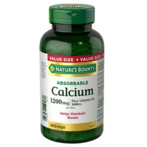 Nature's Bounty Absorbable Calcium With Vitamin D3
