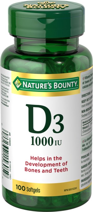 Nature's Bounty Vitamin D3