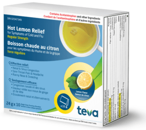 Teva Hot Lmn Cld/flu Reg