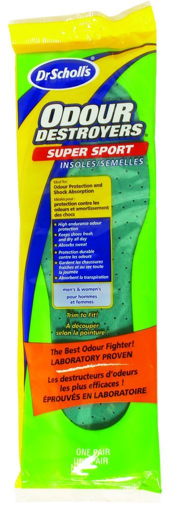 Dr. Scholl's Comfort Odour Destroyer Sport Insoles