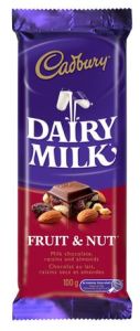 Cadbury Dairy Milk Fruit & Nut # Candy