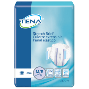 78023101 Lavender Medium Tena Stretch Ultra Adult Heavy-absorbent Incontinence Brief,