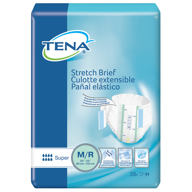 Tena Stretch Super Brief Large/extra Large 28pk