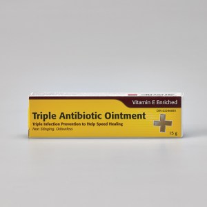 Taro Triple Antibiotic Ointment 15g Topical