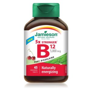 Jamieson Vitamin B12 5000mcg 100 Tab