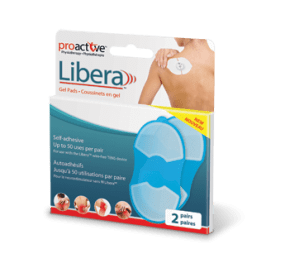 Proactive Self Adhesive Gel Pads For The Libera Tens, 2 Units