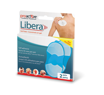 Proactive Self Adhesive Gel Pads For The Libera Tens, 2 Units