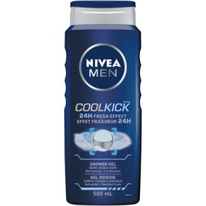 Nivea Men Cool Kick 24h Fresh Effect Shower Gel