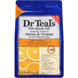 Dr. Teal’s Pure Epsom Soak With Vitamin C 3 Lbs Hand And Body Care