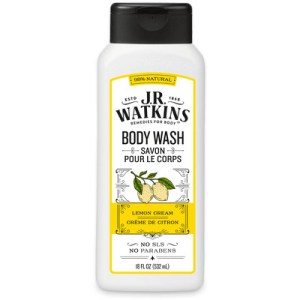 J.r. Watkins Daily Moisturizing Body Wash, Lemon Cream, 18 Oz Bottle Skin Care