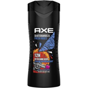 Axe Skateboards And Fresh Roses Body Wash Skin Care