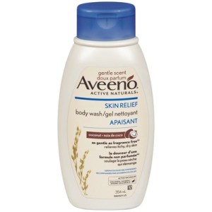Aveeno Aveeno Body Wash For Dry Skin Relief, Coconut 354 Ml 354.0 Ml Skin Care
