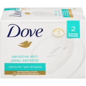 Dove Beauty Bars Sensitive Skin – 3.75 Oz X Hand And Body Soap