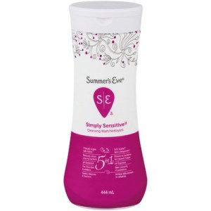 Summer Eve Summer's Eve 5 In 1 Simply Sensitive Cleansing Wash 444.0 Ml