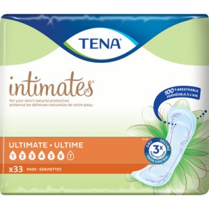 Tena Serenity Intimates Ultimate Regular Pad Fresh And Clean – 33.0 Ea Incontinence