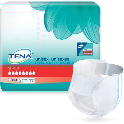 Tena Proskin Unisex Adult Diapers, Maximum Absorbency, Large Large - 14.0 Ea - Image 3