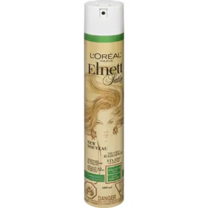 L'oreal Elnett Satin Unscented Extra Strong Hold Hairspray 400.0 Ml