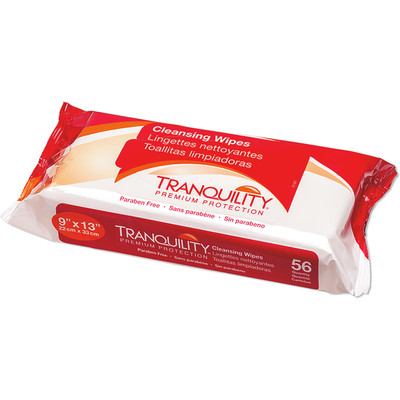 Tranquility Supersoft Cleansing Wipes 12-pack – 56.0 Ea X Incontinence