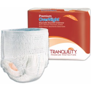 Tranquility Premium Overnight Disposable Absorbent Underwear - Small, 20ct