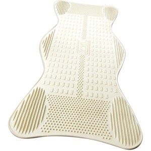 Aquasense Non-slip Bath Mat With Invigorating Massage Zones Small – 1.0 Ea Bathroom Safety