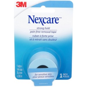 Nexcare Nexcare Strong Hold, Pain Free, Gentle Removal Tape Sst-1-ca, 1 In X 4 Yd (25.4 Mm X 3.7 M), 1/pack 1.0 Ea