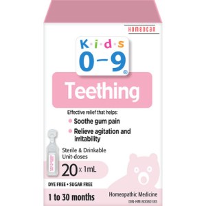 Homeocan Kids 0-9 Teething Unidoses Teething