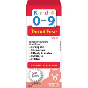 67175 3.4 Oz Kids Throat Ease Relief – 36 Per Case Cough, Cold and Flu Treatments